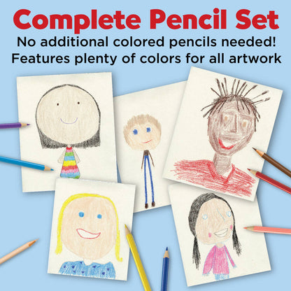 World Colors - 15 Colored Pencils with Skin Tones EcoPencils
