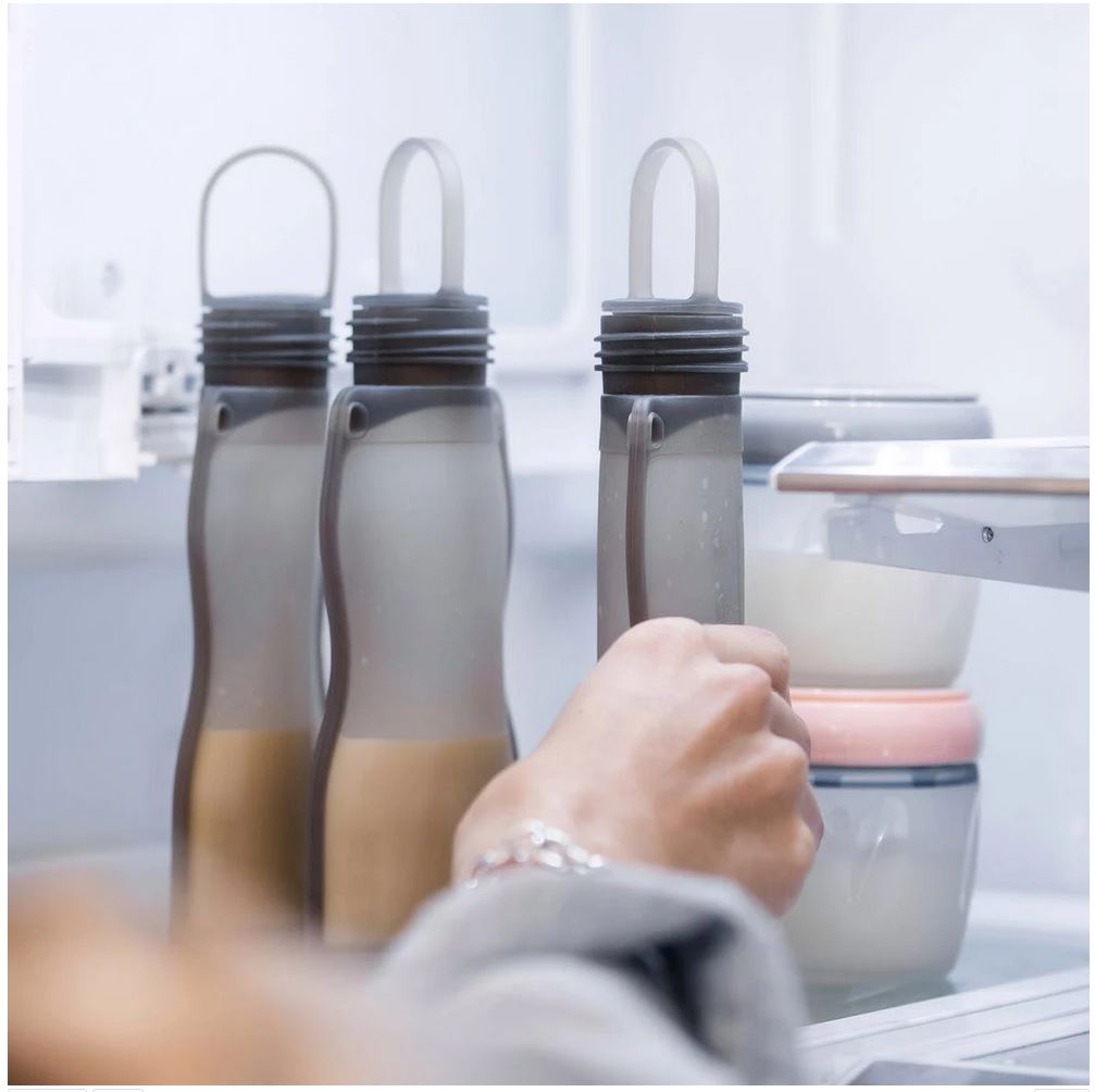 Haakaa Silicone Milk Storage & Sippy Spout Combo