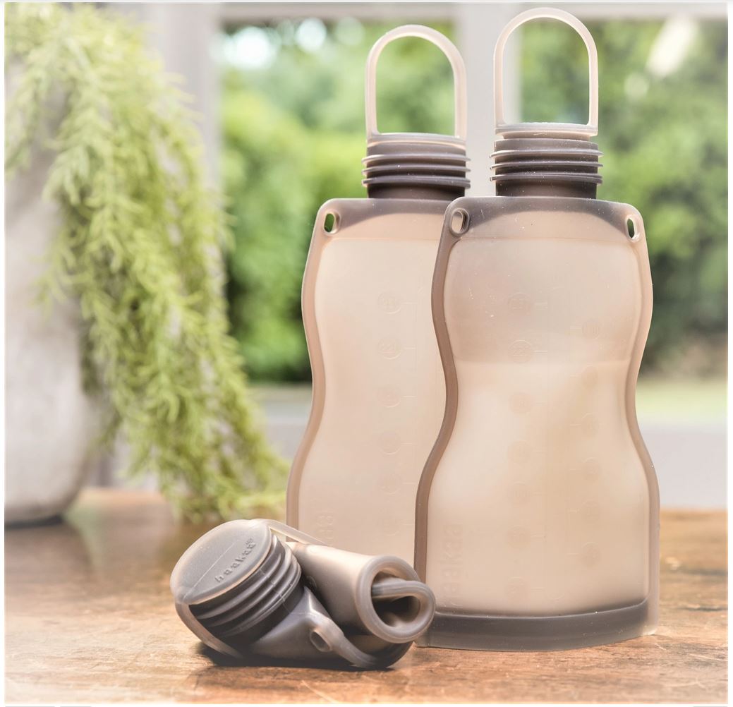 Haakaa Silicone Milk Storage & Sippy Spout Combo