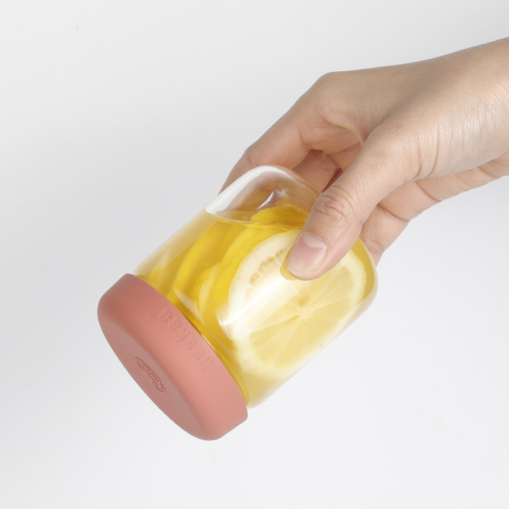 Haakaa Sealed Glass Storage Jar Set - 4 x 4oz + 2 x 7 oz Glass Jars