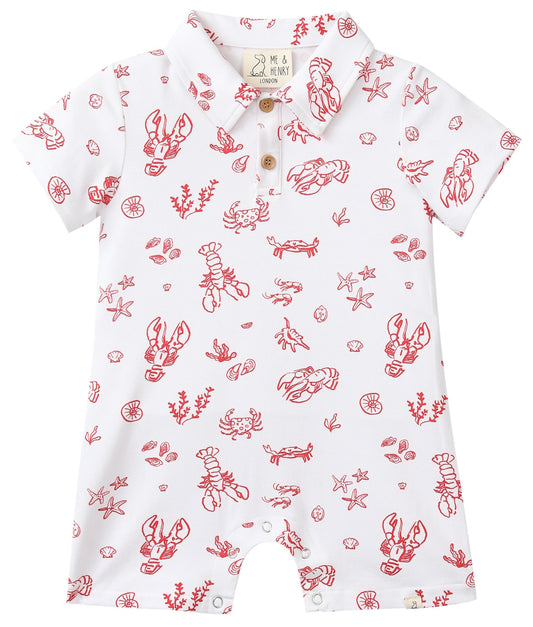 Drift Printed Romper- Sealife