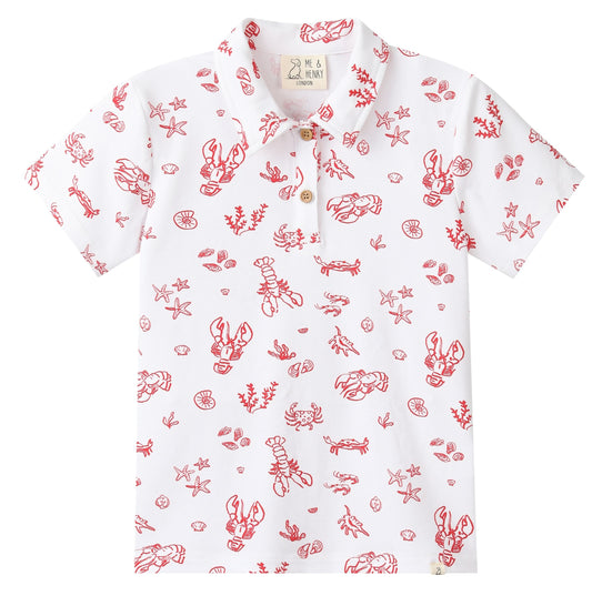 Starboard Printed Polo- Sealife