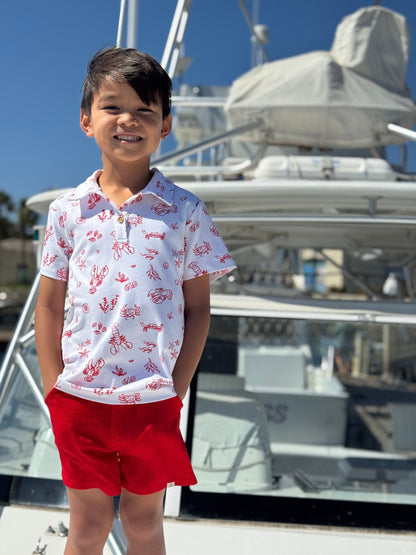 Starboard Printed Polo- Sealife