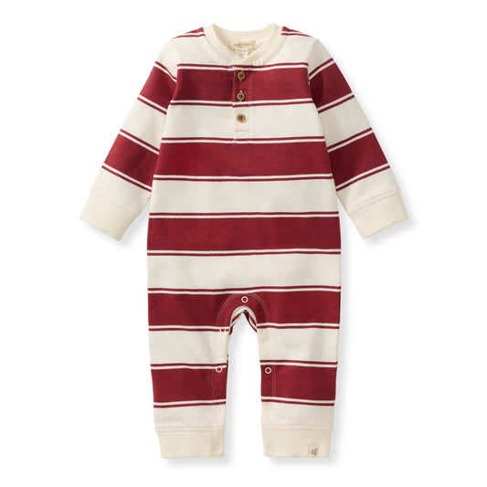 Rugby Peace Stripe Romper
