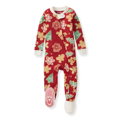 Gingerbread Footie PJs
