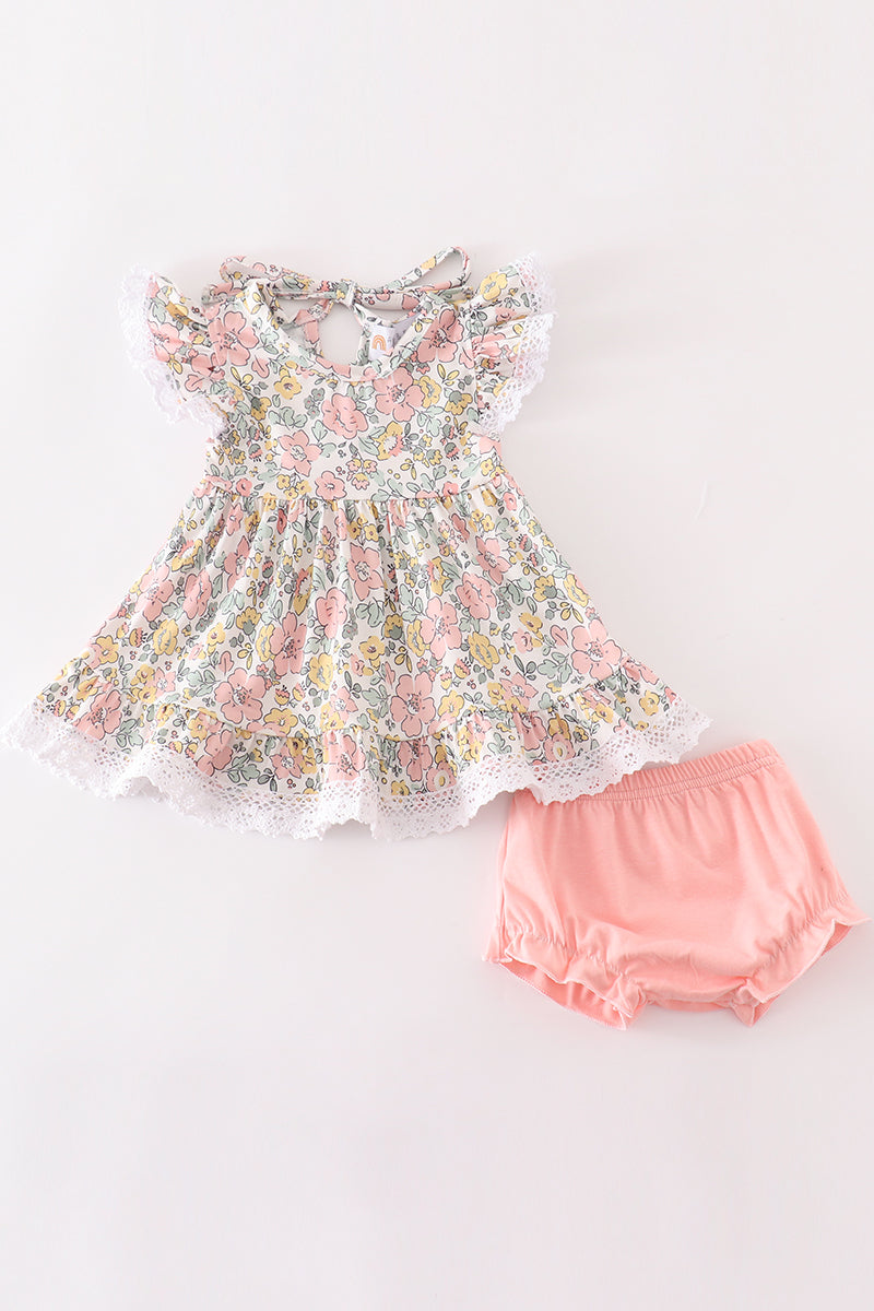 Full Bloom Dress and Bloomer Set