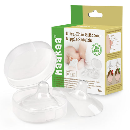 Haakaa Silicone Nipple Shields 2-pk (24 mm)