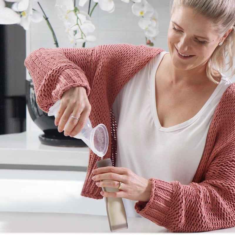 Haakaa Silicone Milk Storage & Sippy Spout Combo