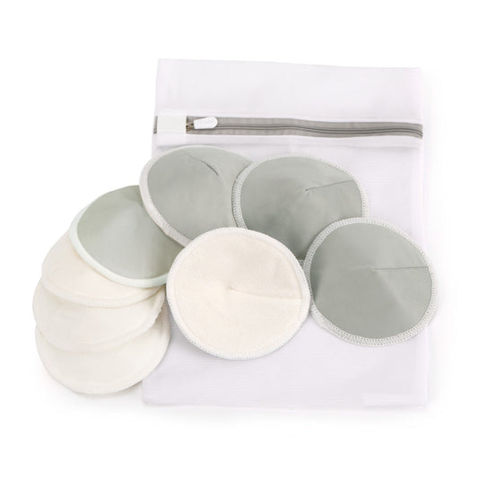 Haakaa All-Day Reusable Nursing Pad Set, 8 Ct