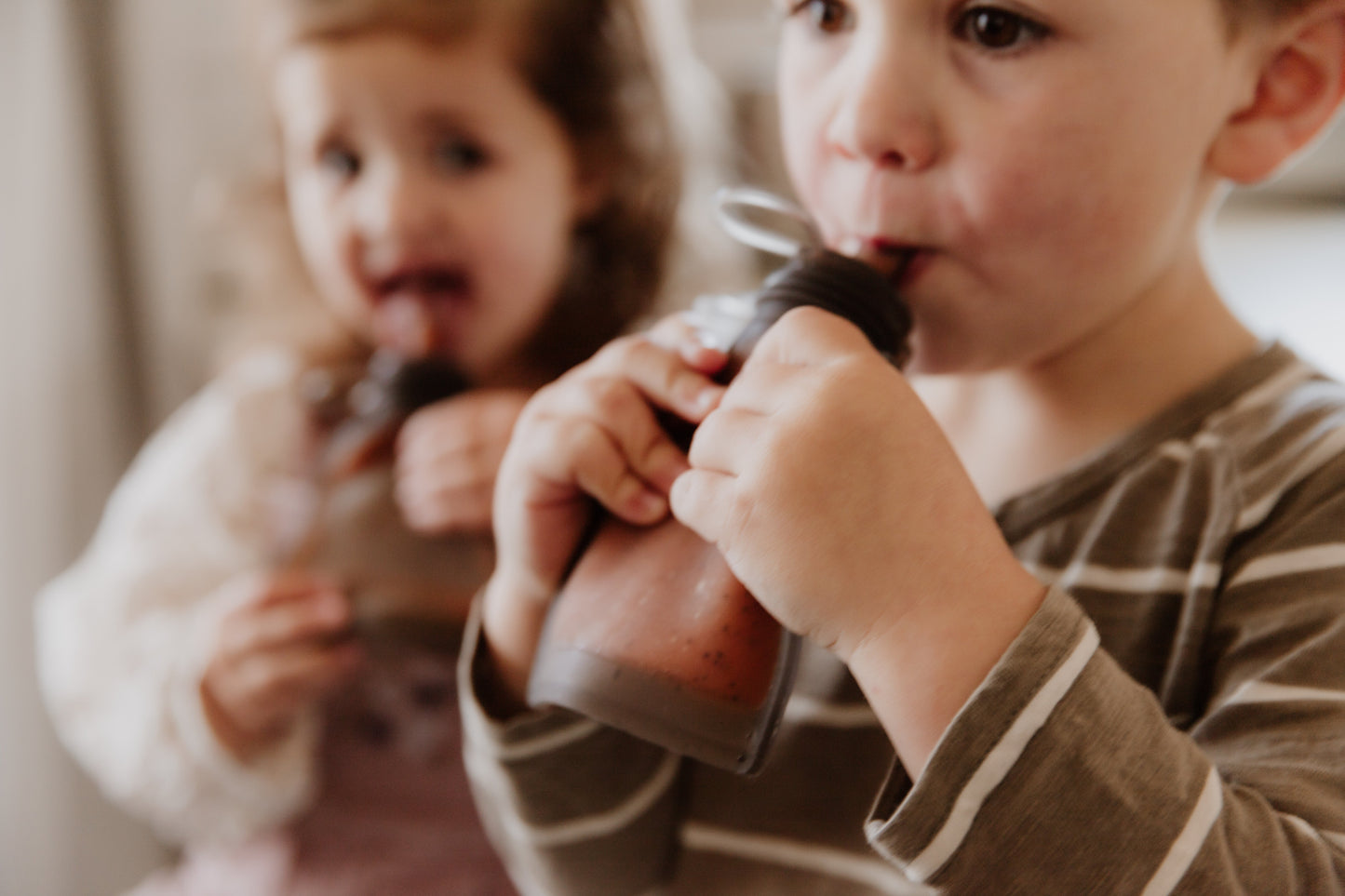 Haakaa Silicone Milk Storage & Sippy Spout Combo