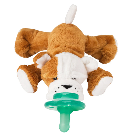 Paci-Plushies Shakies - Barkley Bulldog