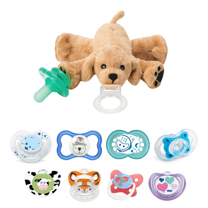 Paci-Plushies Buddies- Rufus Retriever