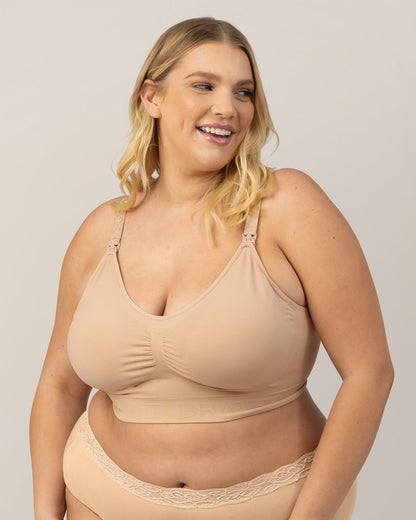 Simply Sublime® Nursing Bra | Beige