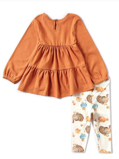 Turkey Time Dress and Legging Set