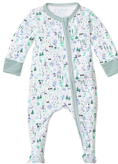 Joy Street Apres Ski Zip Baby Onesie