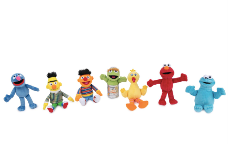 Gund Sesame Street Beanbag Friends