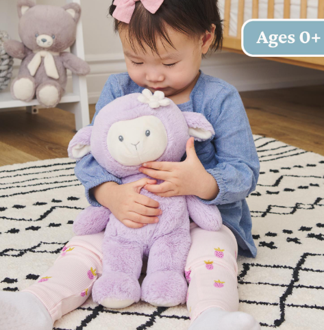 GUND 100% Recycled Lilac Lamb