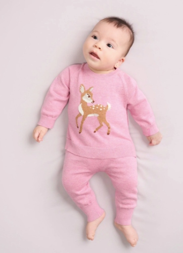 Baby Doe Raglan Knit Set