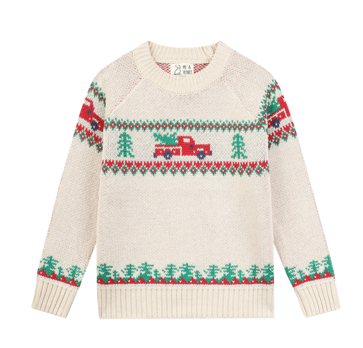 Woody Sweater- Christmas Car