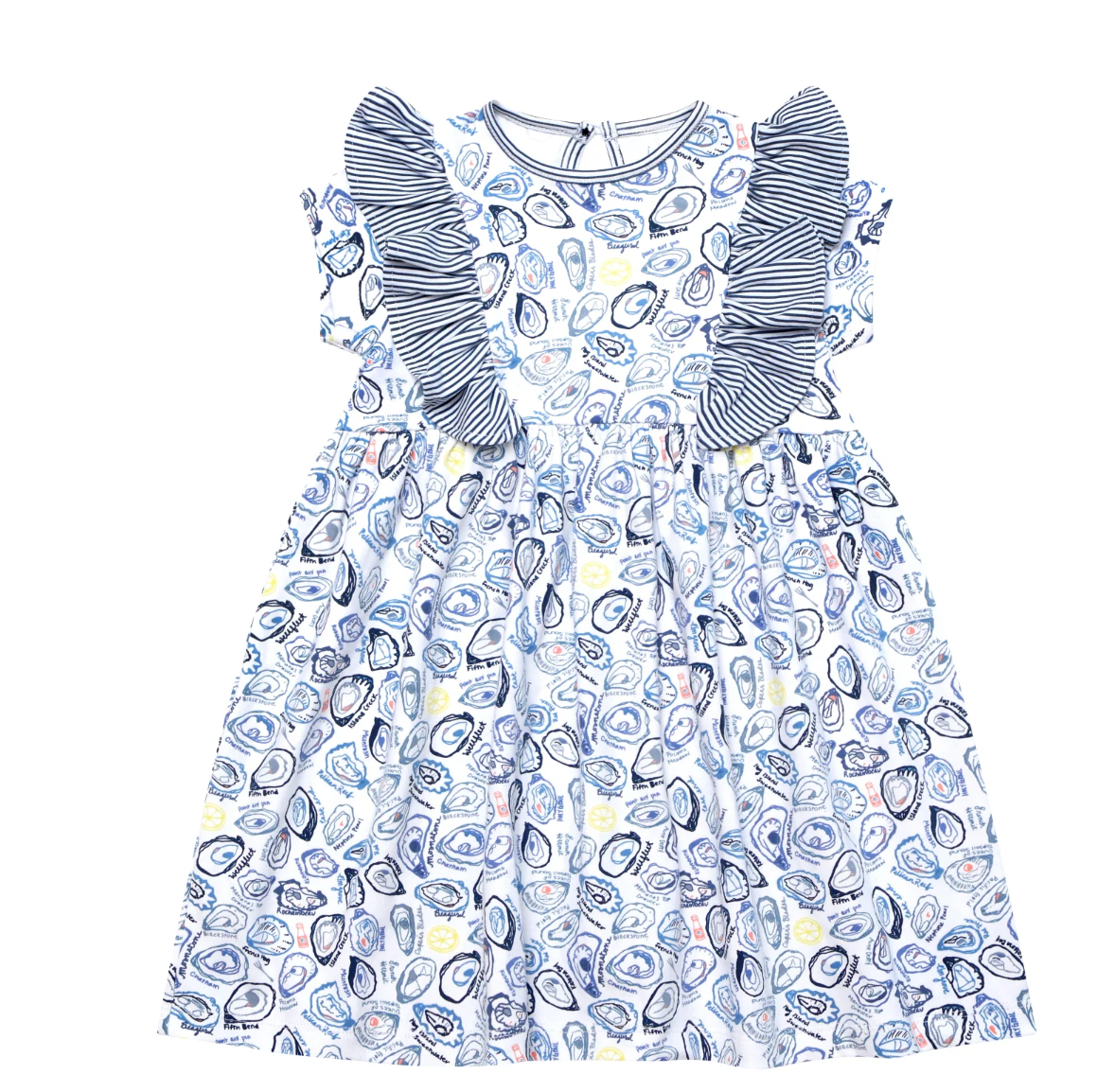Oysters Lily Ruffle Dress