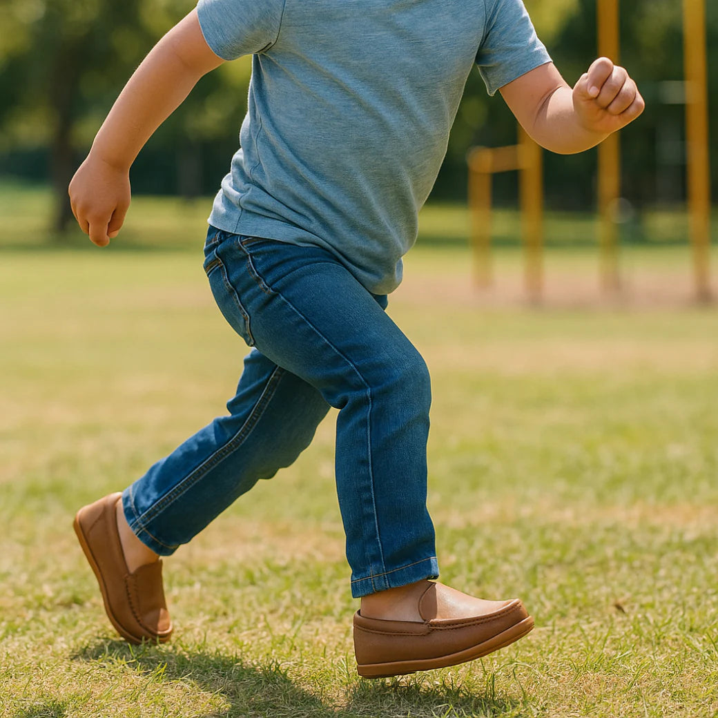 Thaddeus Boys Youth Slip-On Moccasin