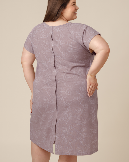 Universal Labor & Delivery Gown | Lilac Bloom