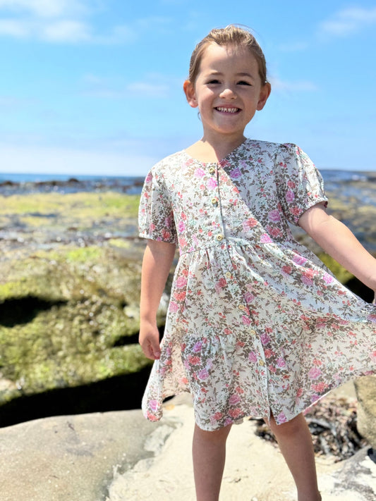Blossom Dress- Cottage Floral