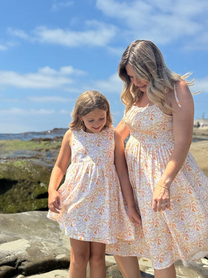 Emma Dress- Palms