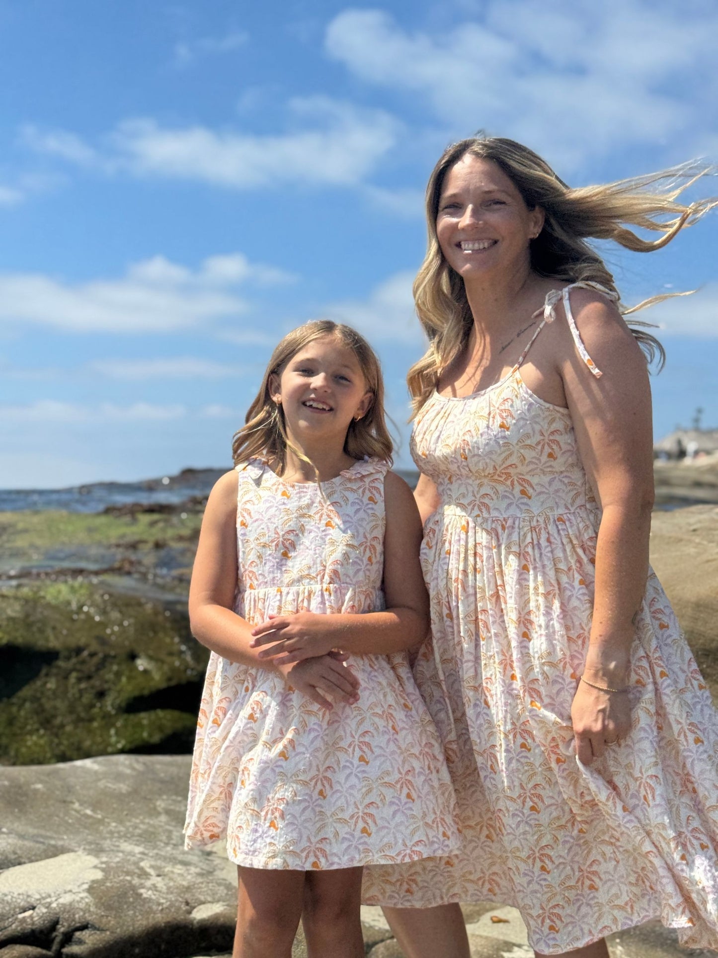 Emma Dress- Palms