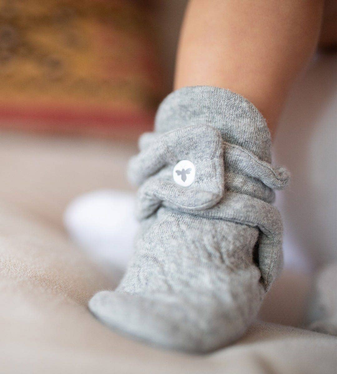 Quilted Bee Organic Cotton Baby Booties