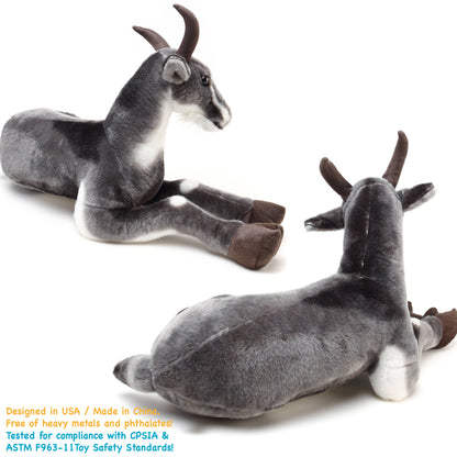 Samuel The Pygmy Goat | 27 Inch Stuffed Animal Plush