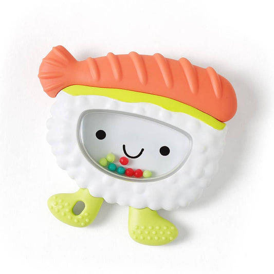 *NEW OPTION* Sweetie Shake Plus™ - Teething + Rattle Toy: Sushi