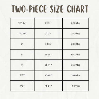 Valentine's Day Love Letters Two-Piece Bamboo Pajamas