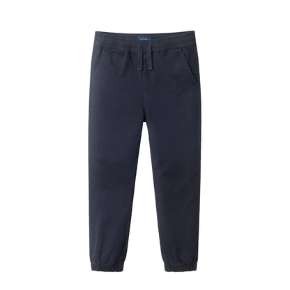 Kids Polo & Twill Pant Holiday Set | Red