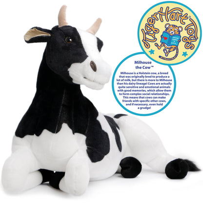 Milhouse The Cow | 27 Inch Stuffed Animal Plush