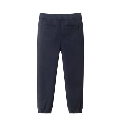Kids Polo & Twill Pant Holiday Set | Red