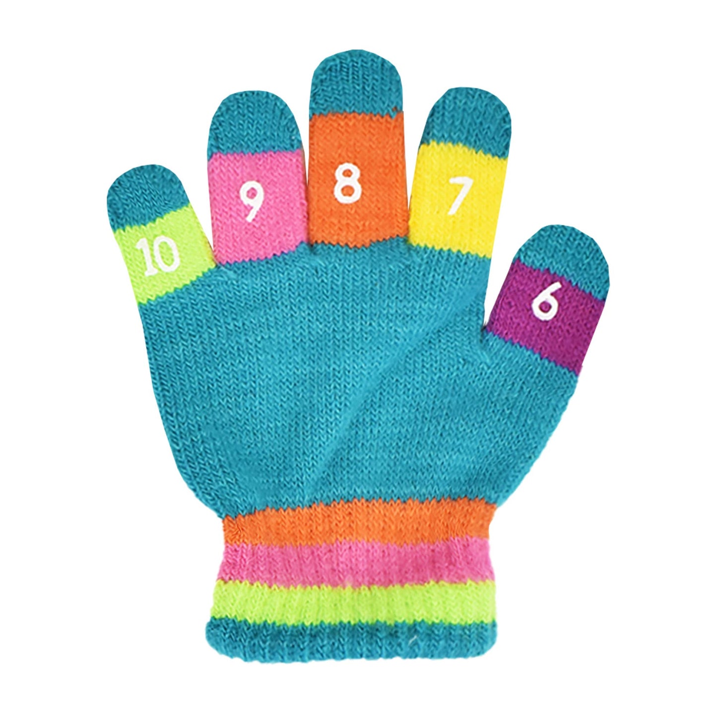 Boys/Girls Stretch Number Gloves
