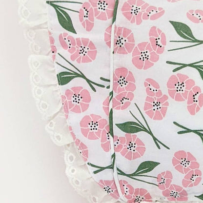 Blush Pink Poppy Baby Bonnet