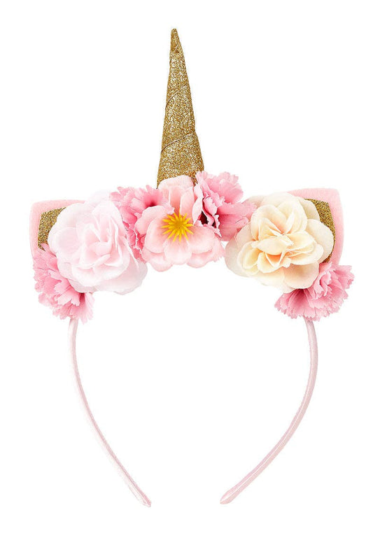 Rose Unicorn Headband
