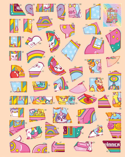 Sticker by Number Too Magical! Activity Book for Kids