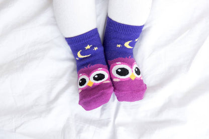 Owl Zoo Animal Socks