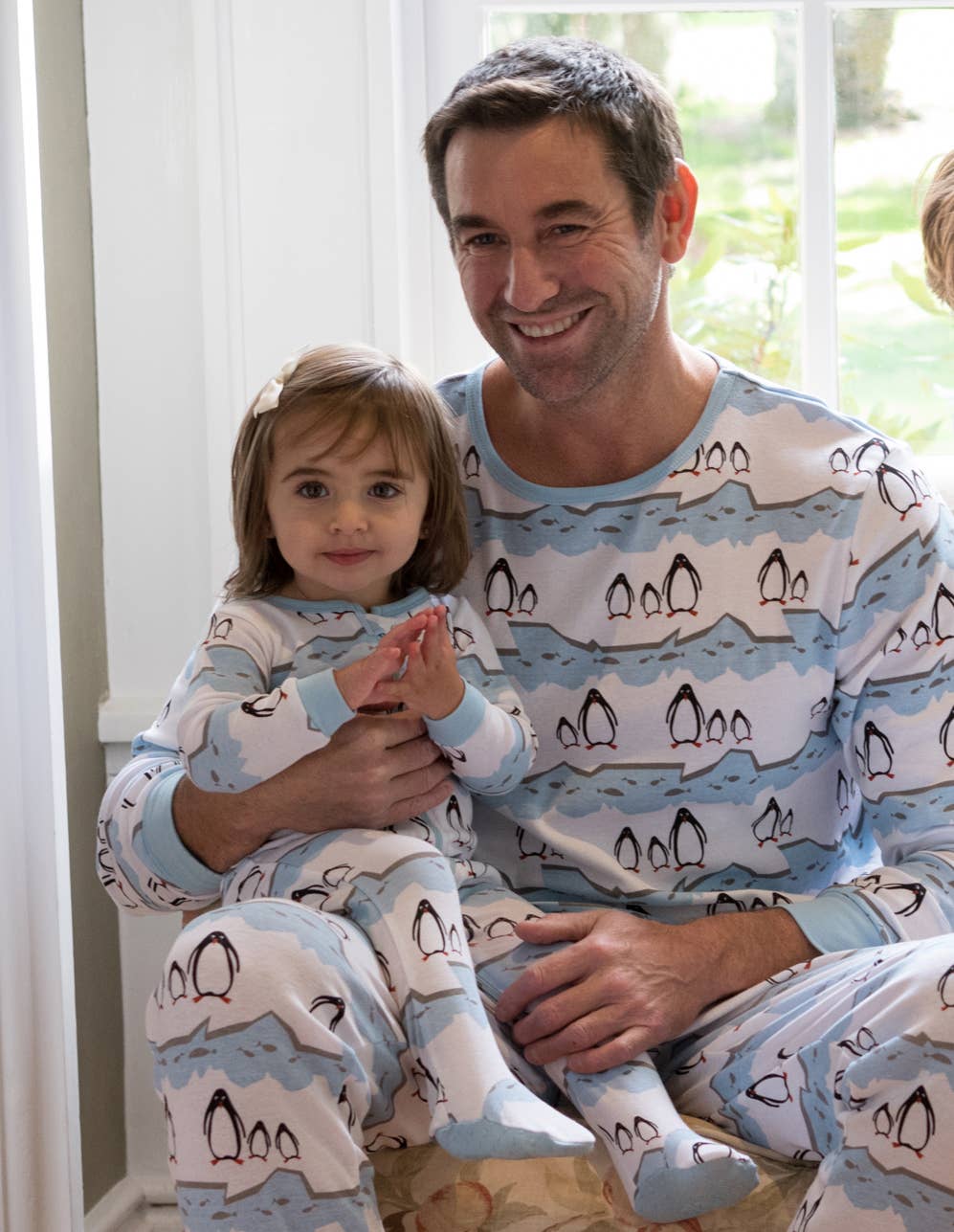 Kids Footed Cotton Pajama Penguin