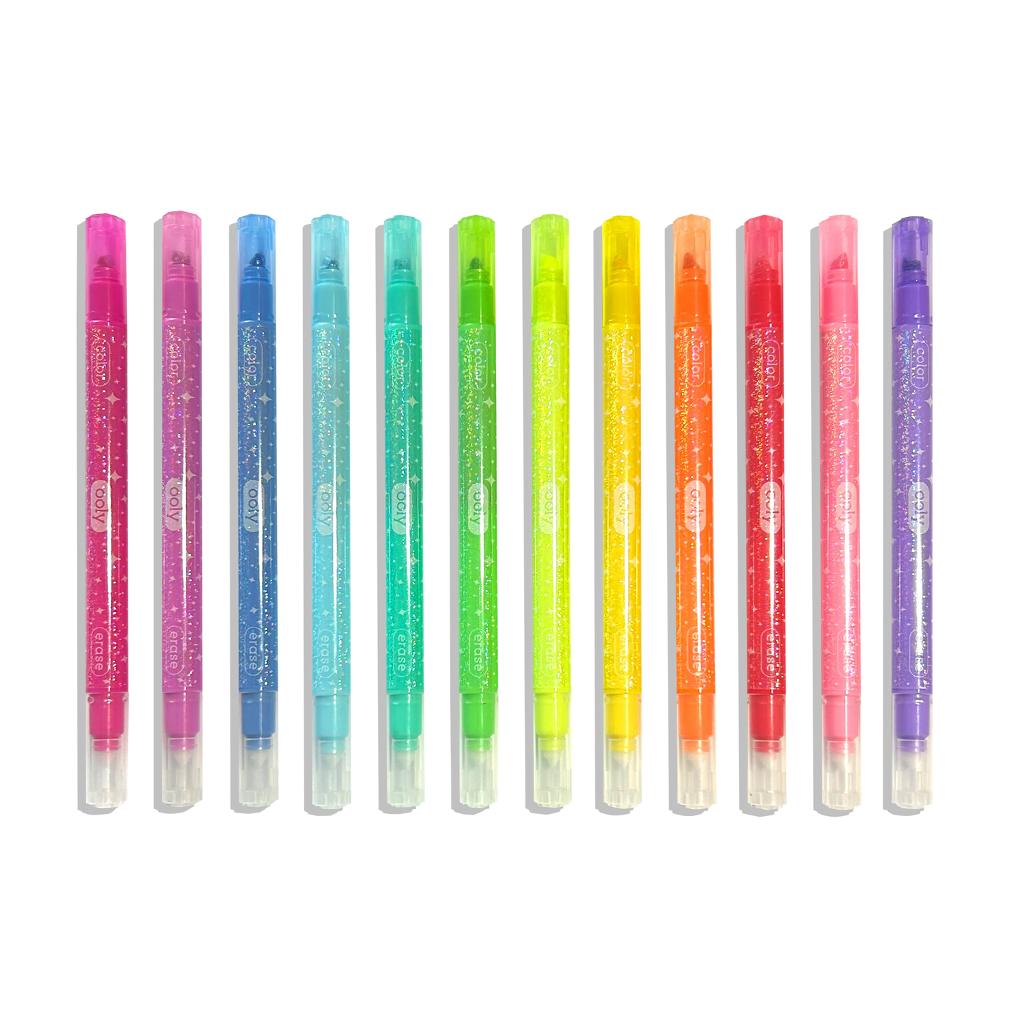 Make no Mistake! Glittery Erasable Markers (Set of 12)
