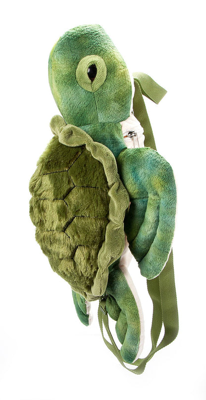 Sea Turtle 20" Wearable Plush Animal Backpack