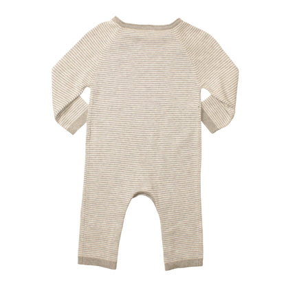 Mini Stripe Sweater Romper - Baby
