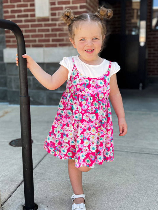 Double Layered Tee Dress