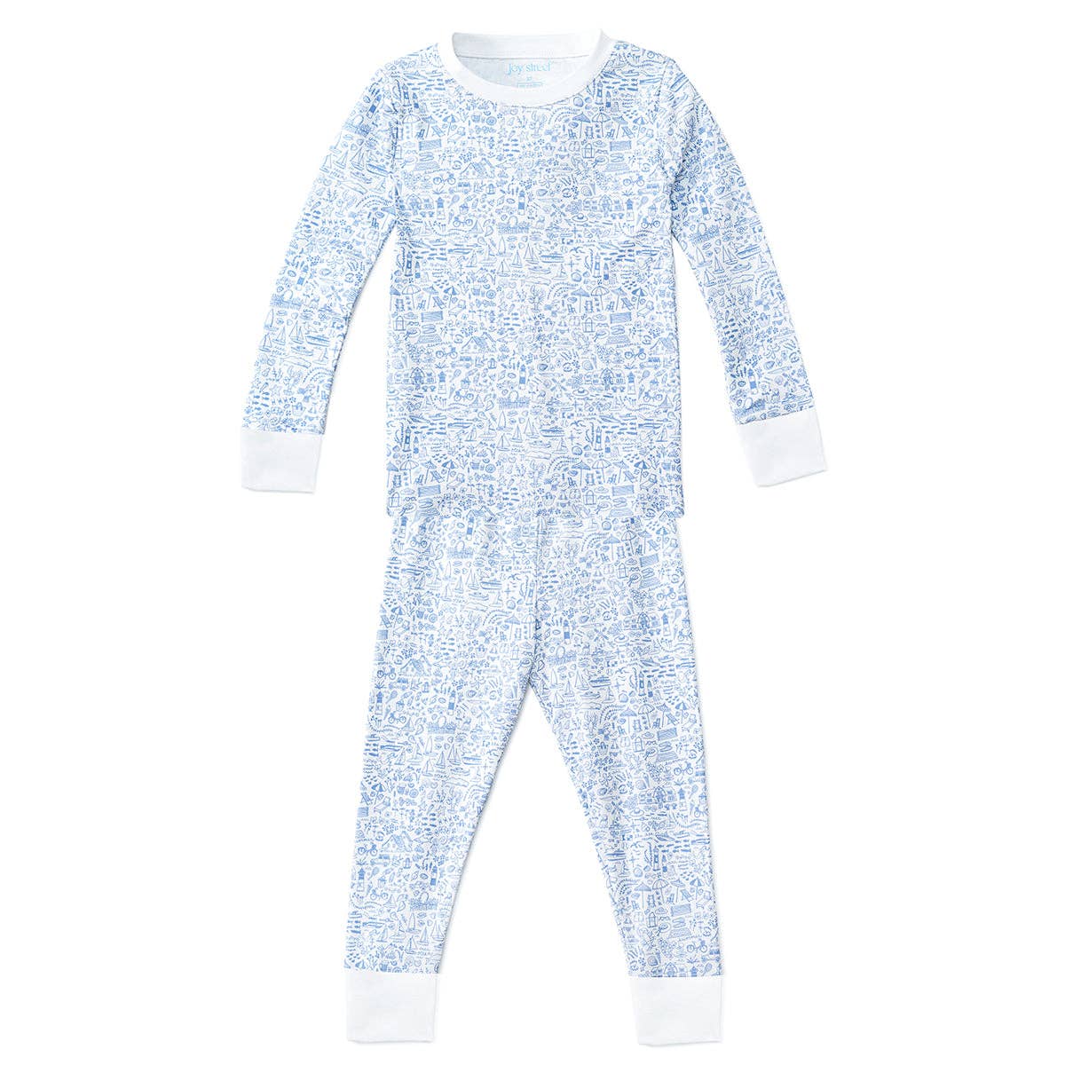 Seaside Two Piece Kids Pajamas
