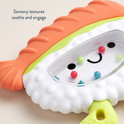 *NEW OPTION* Sweetie Shake Plus™ - Teething + Rattle Toy: Croissant