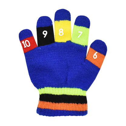 Boys/Girls Stretch Number Gloves