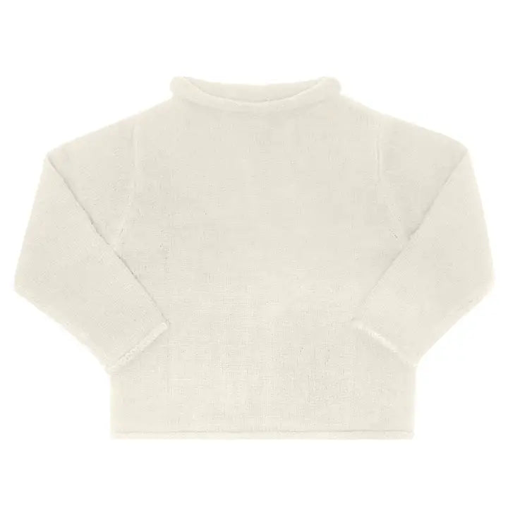 Rollneck Sweater- perfect for monogramming!